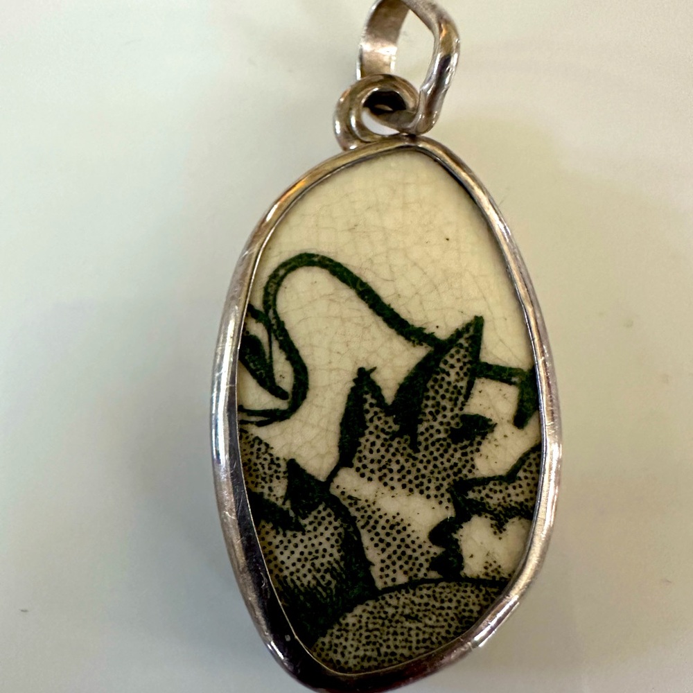 Green and Gray Chaney Pendant